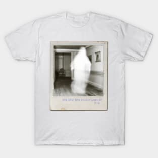 Old Ghost Caught on Film | Secret Vintage Polaroid Ghost captured | Rare Scary Classic Retro Portrait  | Jack T-Shirt